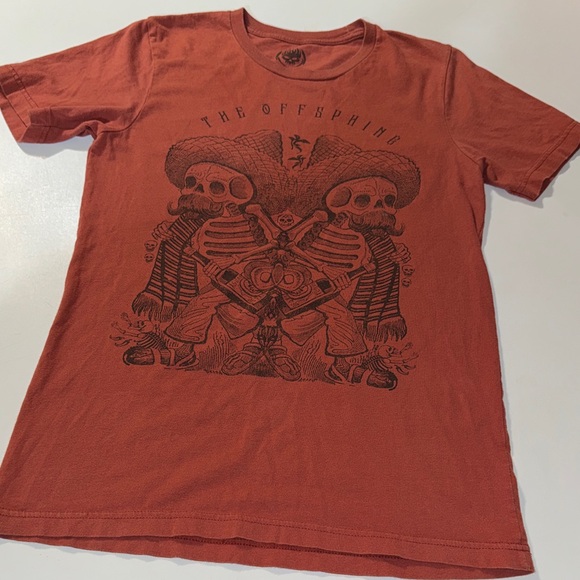 Offspring Other - The Offspring 2017 Tour Rust T-Shirt size Small‎